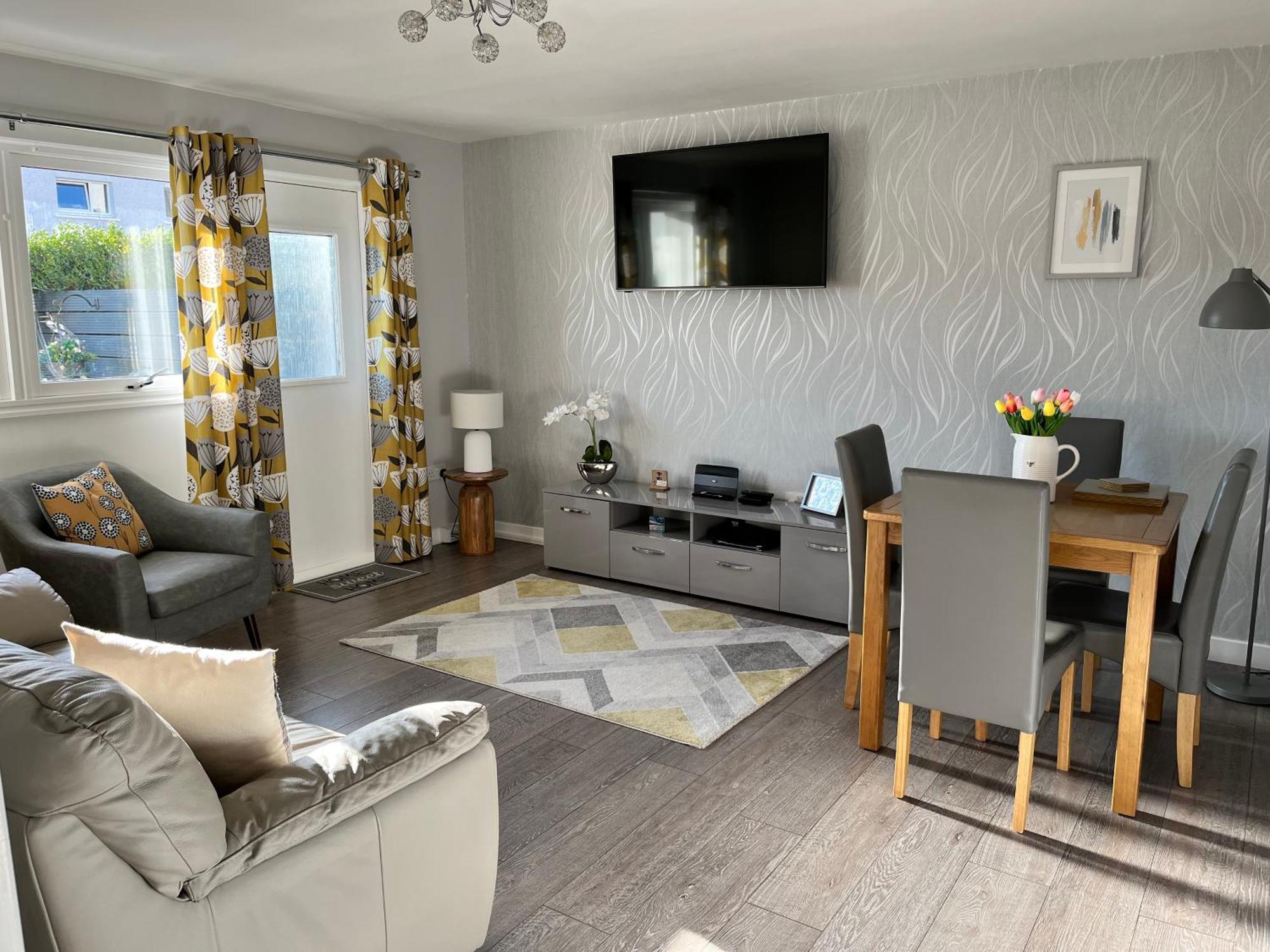 Modern 2 Bed Apartment 오반 외부 사진